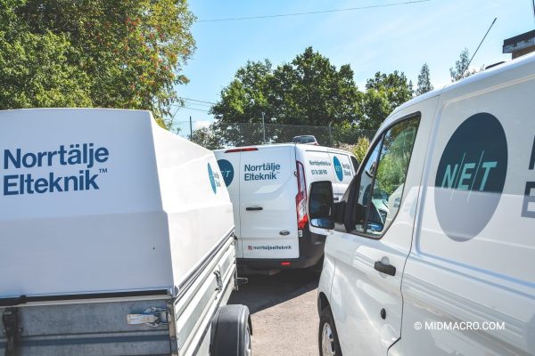 Norrtalje Elteknik bildekor transit 1